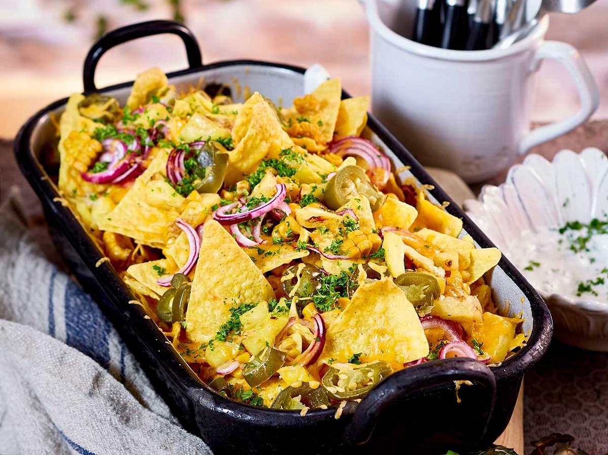 Nachos-Rezepte: BBQ-Ananas-Nachos