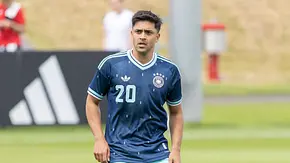 Nadiem Amiri im Trikot der Deutschen Nationalmannschaft - Foto: IMAGO / Beautiful Sports Nadiem Amiri im Trikot der Deutschen Nationalmannschaft - Foto: IMAGO / Beautiful Sports