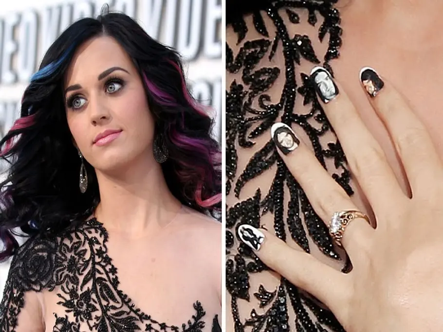Nageldesign-Bilder: Katy Perry nageldesign bilder katy perry