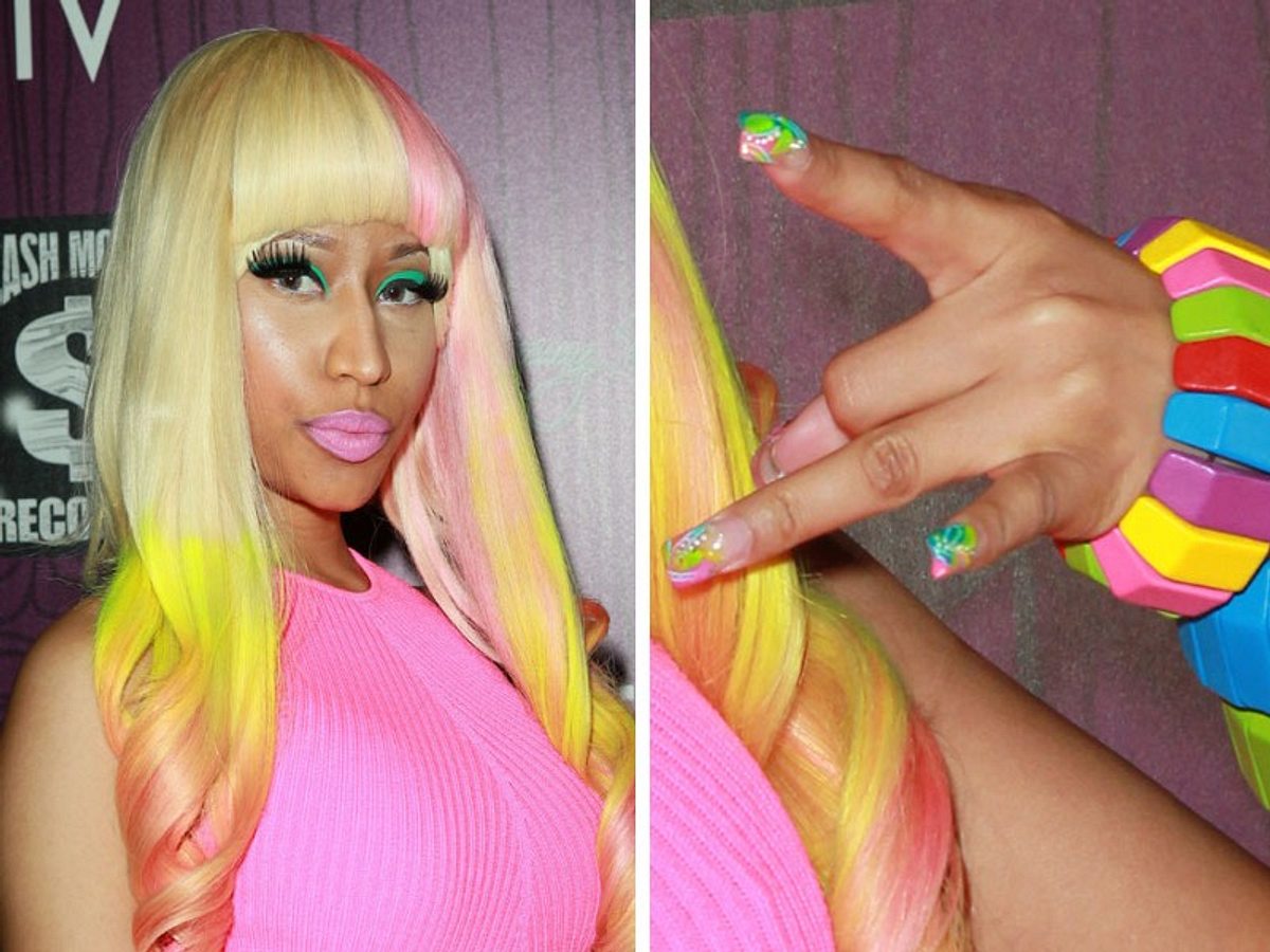 nageldesign bilder nicki minaj