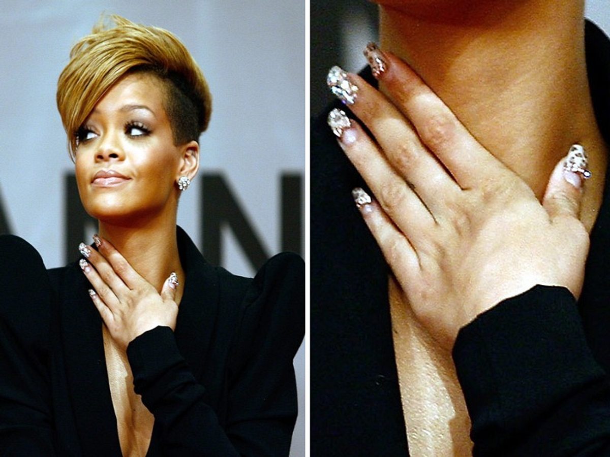 nageldesign bilder rihanna