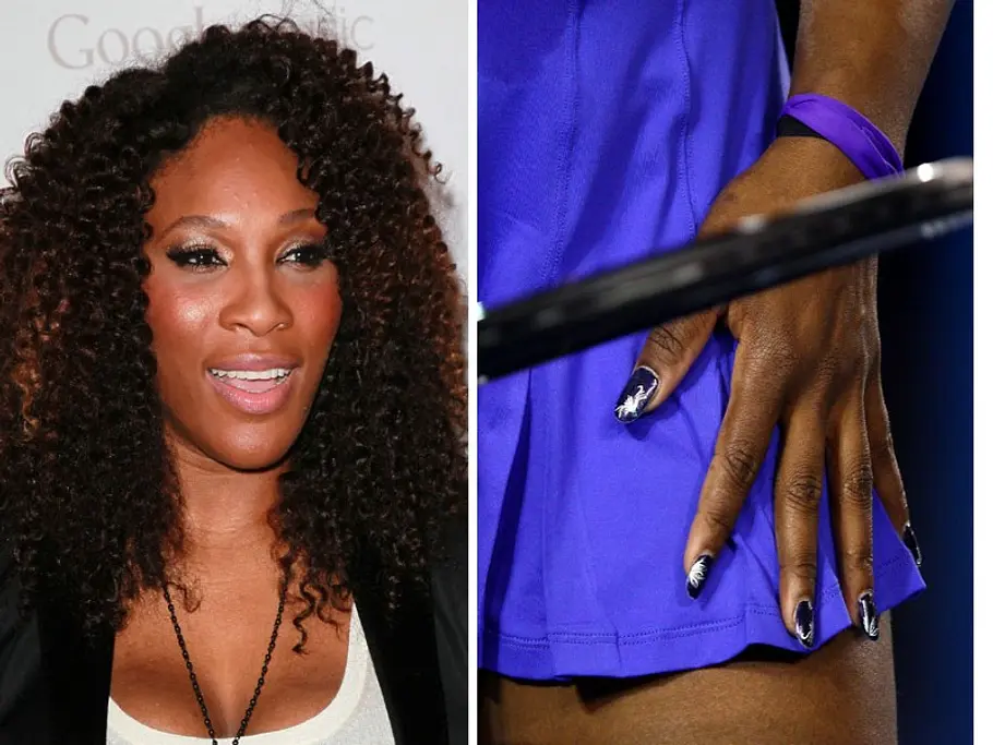 Nageldesign-Bilder: Serena Williams nageldesign bilder serena williams