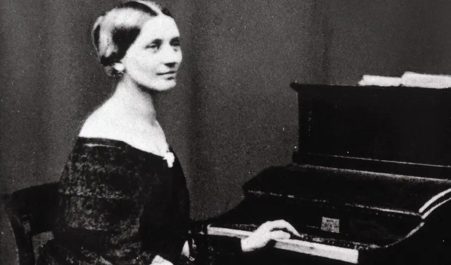 Bild von Clara Schumann.
