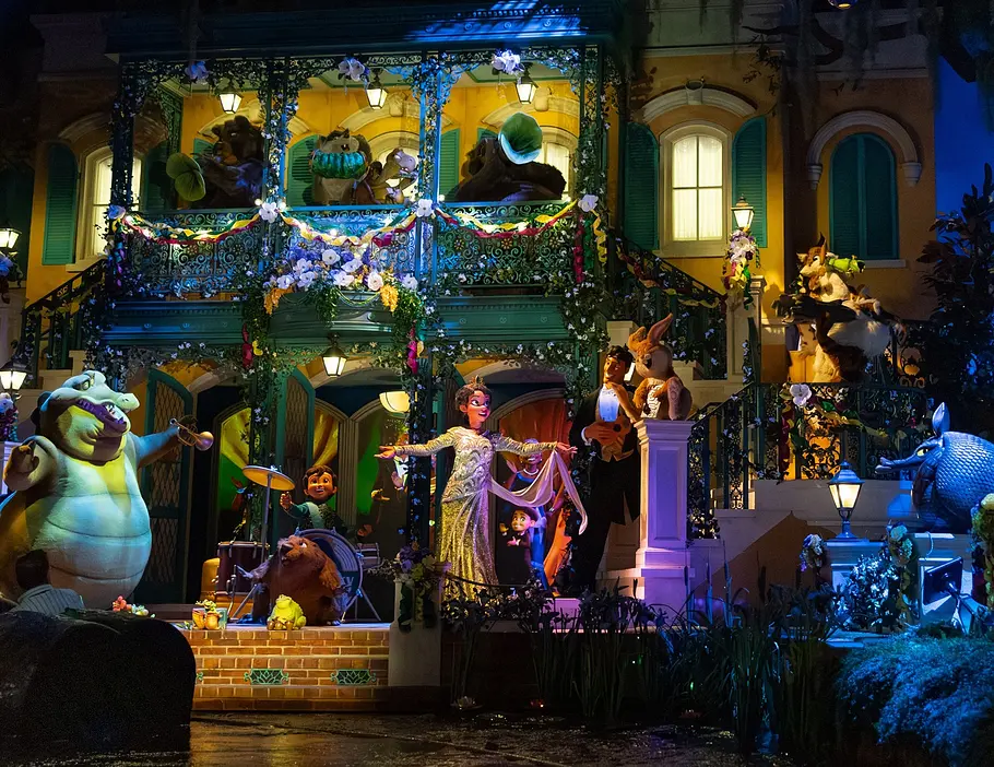 Neue Musik für die Prinzessin Tiana Wildwasserbahn Neue Musik für die Prinzessin Tiana Wildwasserbahn