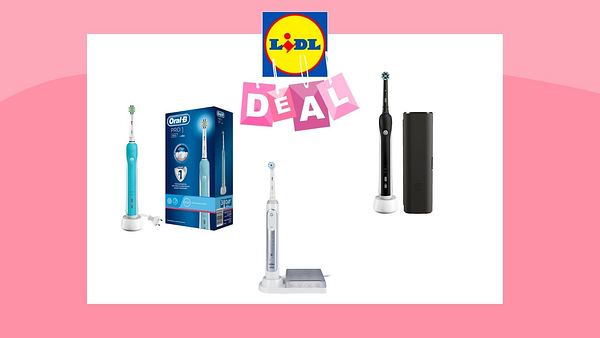 Lidl-Angebot: elektrische Zahnbürste Oral-B - Foto: Kollage Redaktion + PR