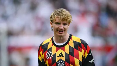 Nick Woltemade beim Fußball WM 2026 Testspiel im Chicago 06.06.2026 USA - Foto: IMAGO / Ulmer/Teamfoto
