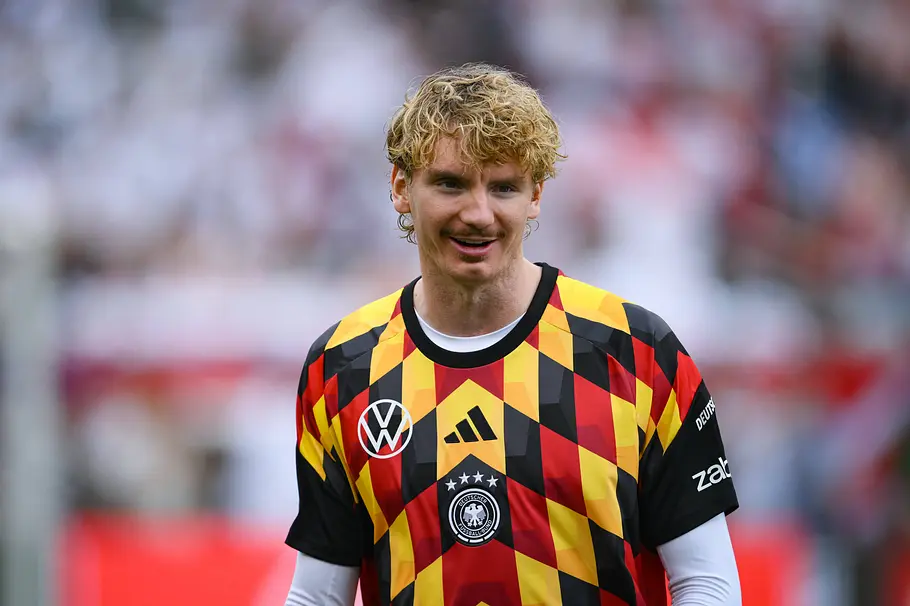Nick Woltemade: Gehalt, Freundin, Herkunft – Alle wichtigen Infos über den WM-Star-2026! Nick Woltemade beim Fußball WM 2026 Testspiel im Chicago 06.06.2026 USA