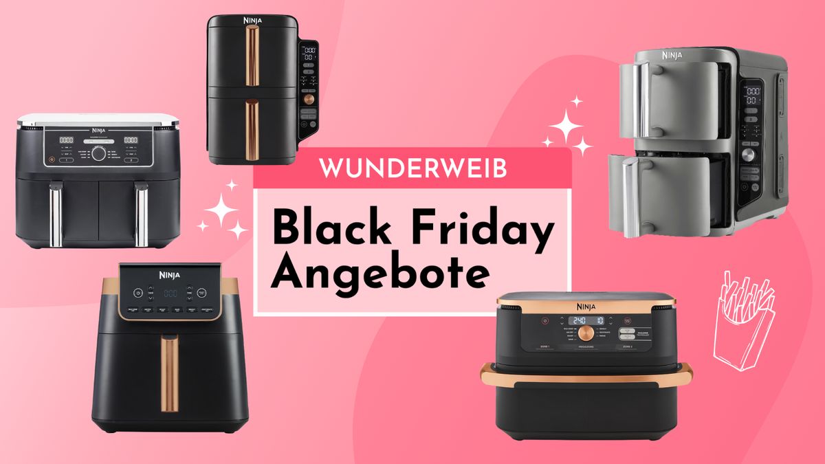 Ninja Heißluftfritteusen günstig shoppen: Die besten Black Friday Deals