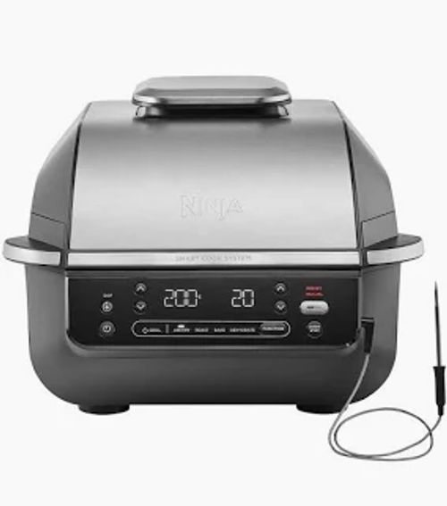 Ninja 5-in-1-Grill & -Heißluftfritteuse für den Innenraum, 5 Kochfunktionen