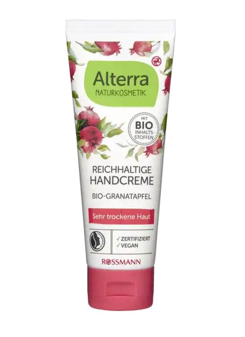 Alterra Reichhaltige Handcreme Bio-Granatapfel