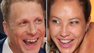 Oliver Pocher und Sandy - Foto: Tristar Media/GettyImages (links), Gisela Schober/GettyImages (rechts); Collage: Wunderweib Redaktion