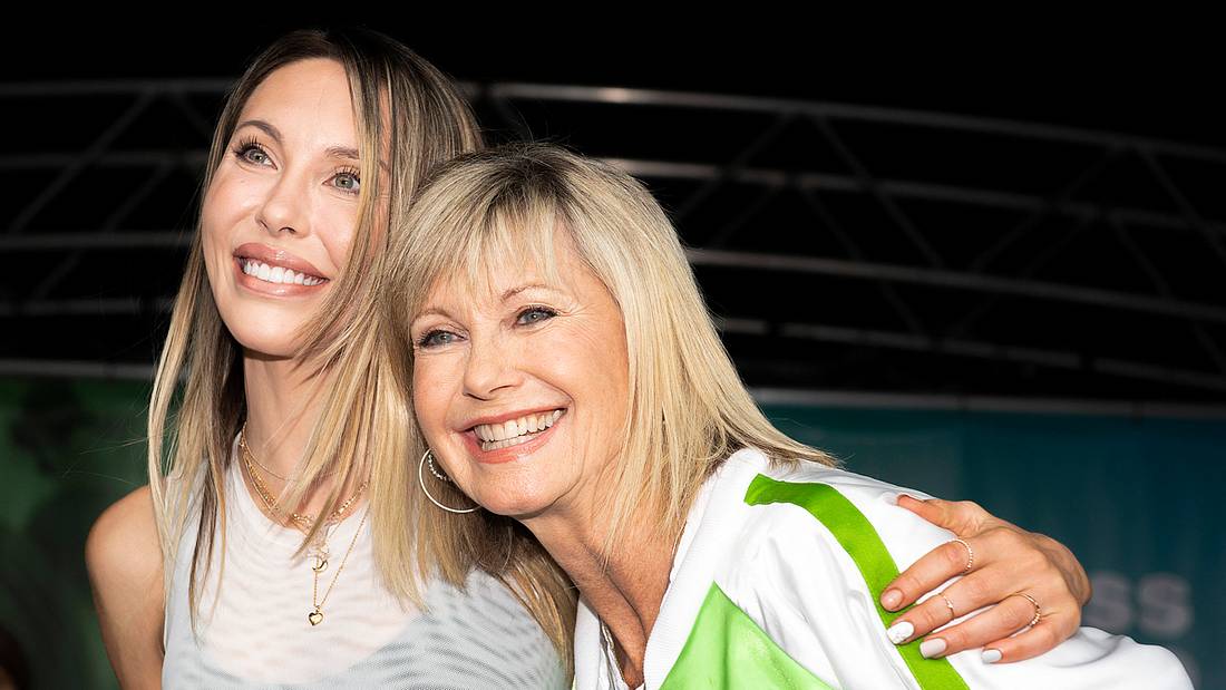 Olivia Newton-John und Chloe Lattanzi Olivia Newton-John und Chloe Lattanzi