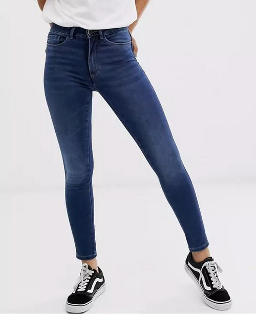 Only Petite High Waist Jeans 