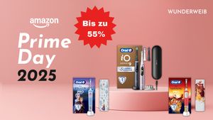 Oral-B Zahnbürsten Prime Day 2025 - Foto: Wunderweib.de & iStock (Lemon_tm)