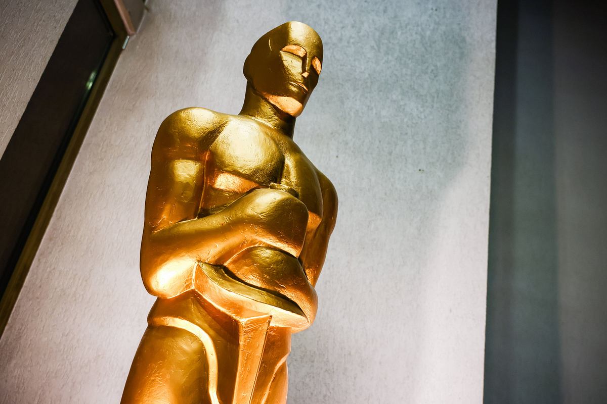 Die goldene Oscar Statue