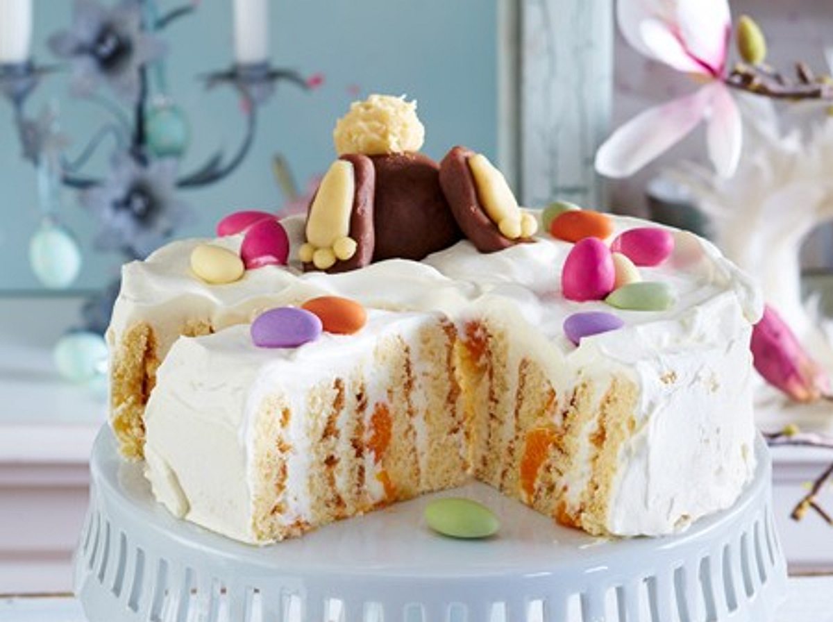 Das schönste am Osterfest sind Rezepte wie dieses: Versuch es mal mit einer Mandarinen-Wickel-Torte!