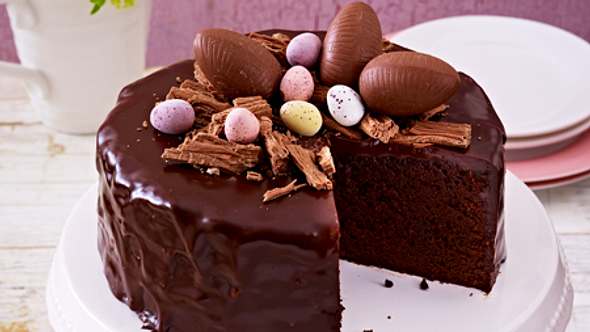 Osterkuchen-Rezepte: Der Schokoladenkuchen ist besonders lecker - Foto: RFF