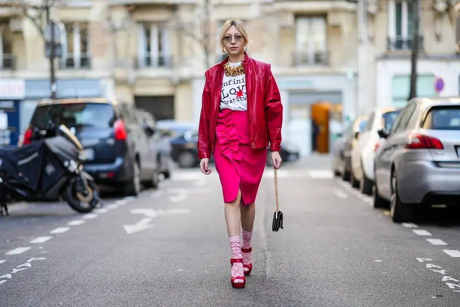 Outfits mit Lederjacken: Mehr ist mehr!