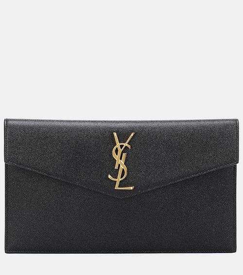 SAINT LAURENT Clutch Uptown aus Leder