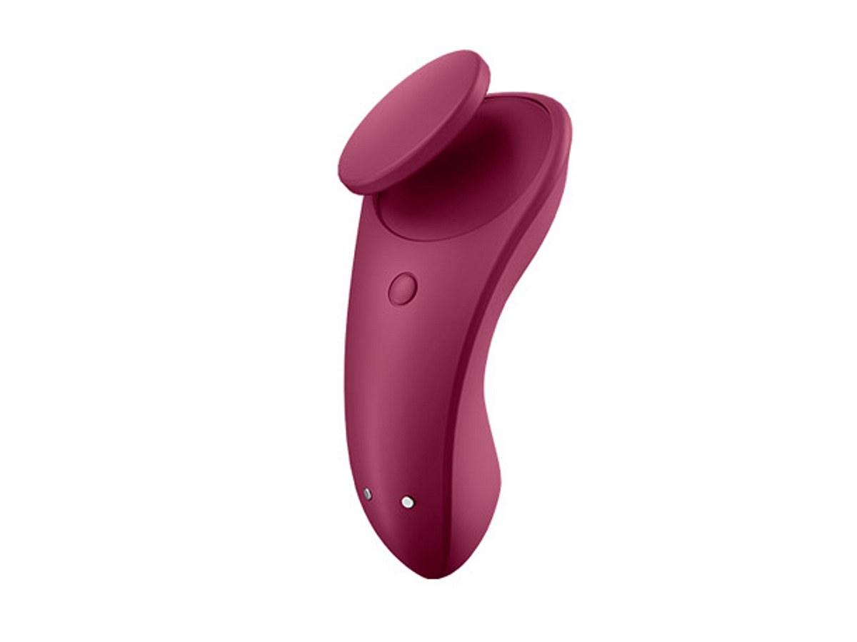 Der Satisfyer Sexy Secret ist ein Paarvibrator fürs Höschen