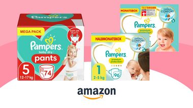 Pampers-Angebote und mehr bei Amazon - Foto: Wunderweib/PR