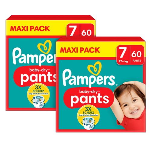 Pampers Pants Größe 7