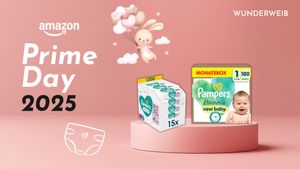 Pampers-Angebote zum Prime Day 2025 - Foto: Wunderweib.de & iStock (Lemon_tm)