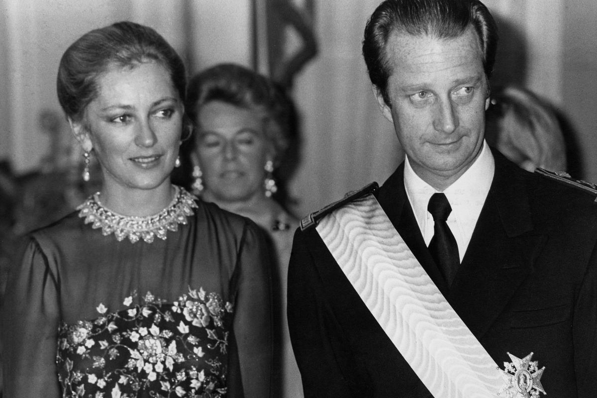 Paola von Belgien und König Albert