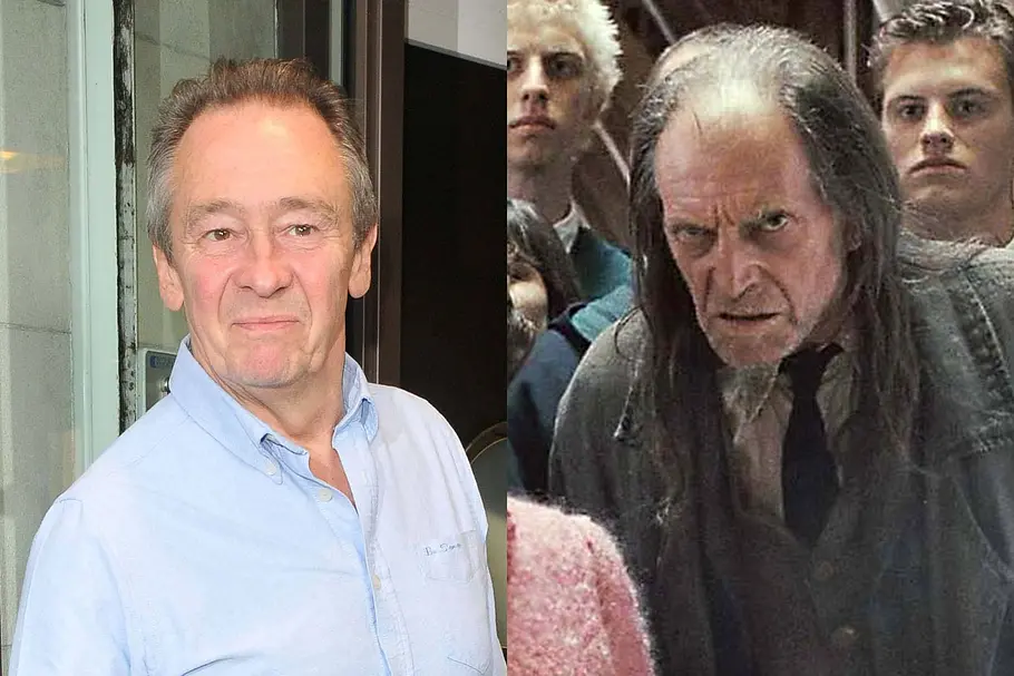 Paul Whitehouse und David Bradley als Argus Filch Paul Whitehouse und David Bradley als Argus Filch