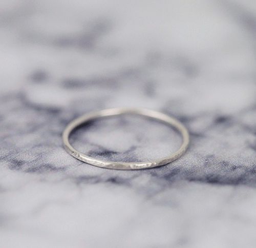 Pikfine - Ring "Thora" 1 mm // silber