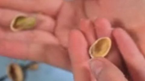 Life Hack: Pistazien öffnen