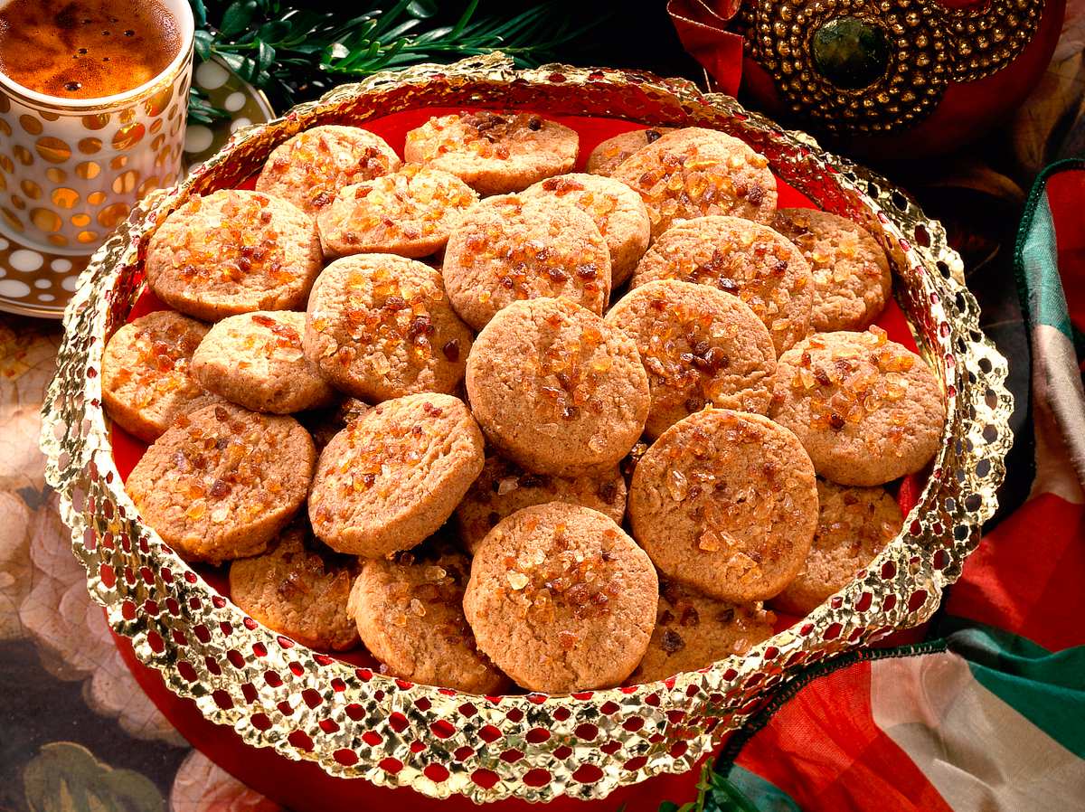 Plätzchen ohne Zucker: Weihnachtliche Dinkel-Gewürz Kekse