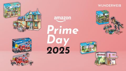 Playmobil-Deals zum Amazon Prime Day 2025 - Foto: Wunderweib.de & iStock (Lemon_tm)