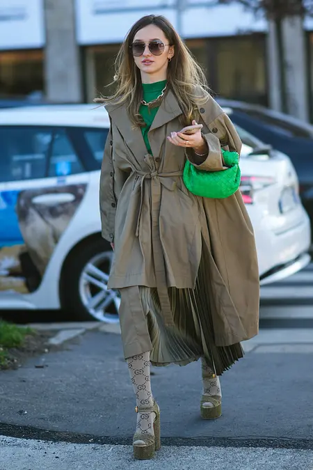 Plisseerock kombinieren im Winter! Tolle Styling-Idee: Plisseerock kombinieren im Winter!
