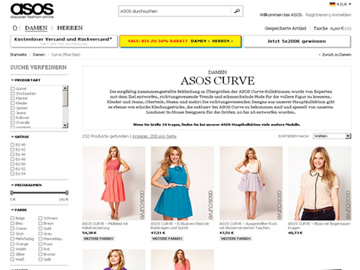 Plus-Size: Die Top 15 Online-Shops plus size online shops
