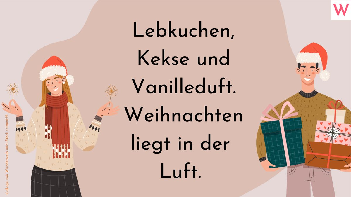 Lebkuchen, Kekse und Vanilleduft. Weihnachten liegt in der Luft.