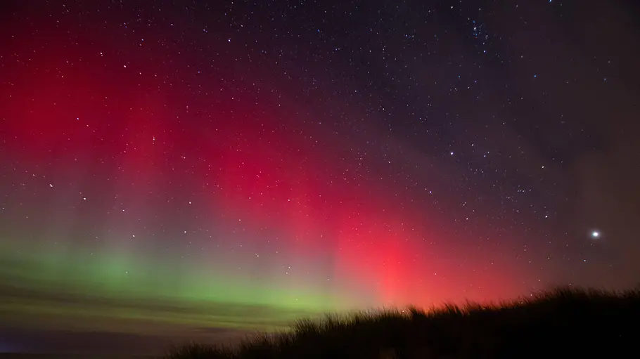 Polarlichter in schönen Farben Polarlichter in schönen Farben