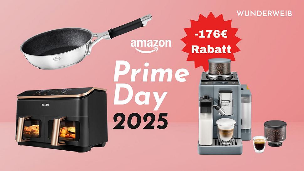 Prime Day Stiftung Warentest Testsieger - Foto: Wunderweib.de & iStock (Lemon_tm) & PR