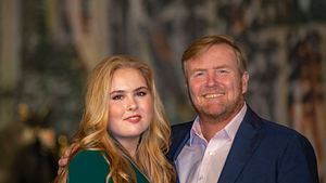 Die letzten Monate waren schwer für Amalia - nun machen Maxima und Willem-Alexander ihr ein großes Geschenk... - Foto: IMAGO/PPE