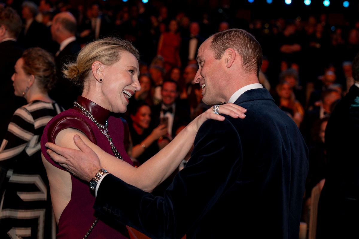 William und Cate tanzend auf der BAFTA Verleihung