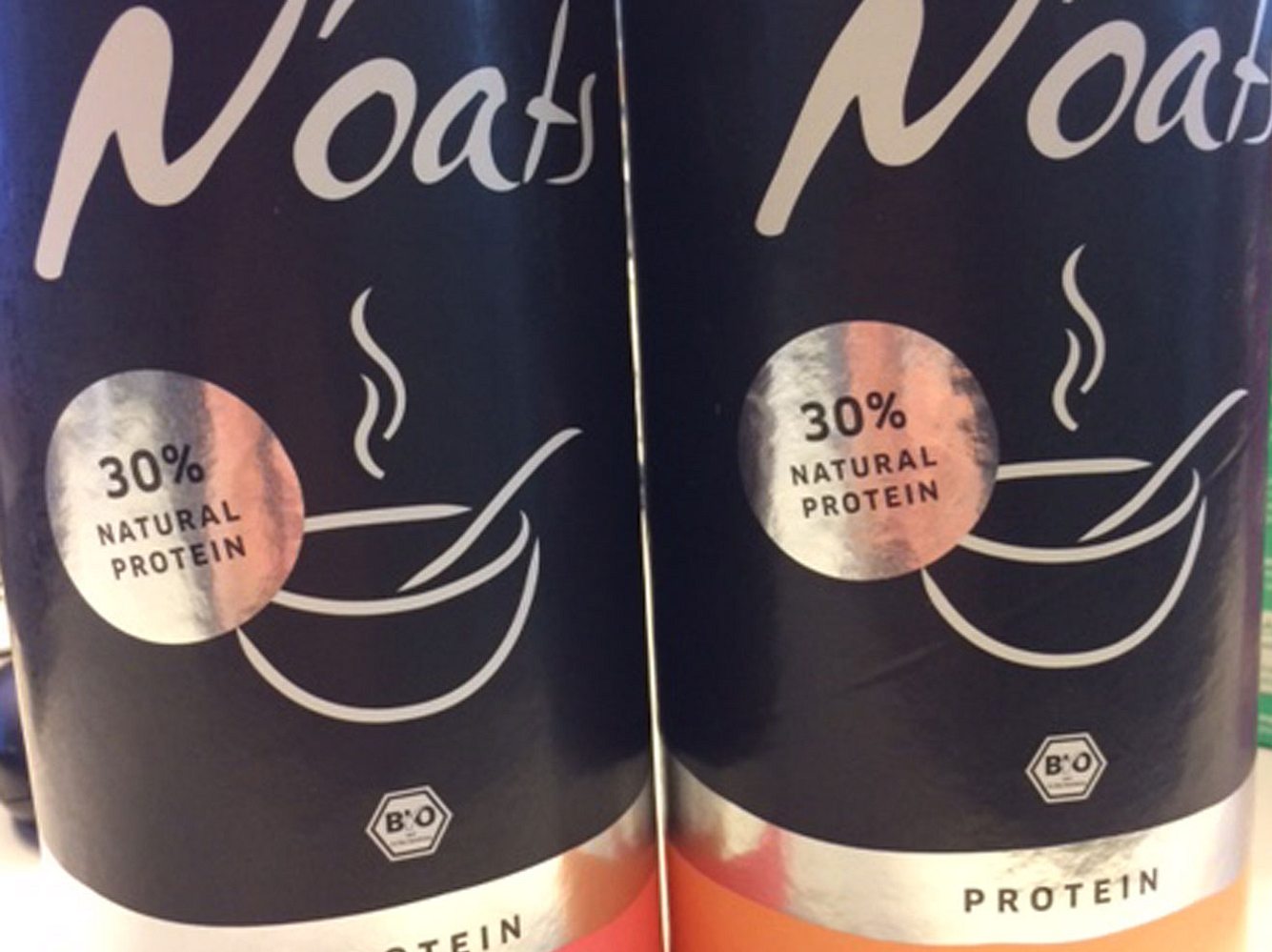 Die N'Oats gibt es in den Sorten Protein Classic und Protein Berry. Die N'Oats gibt es in den Sorten Protein Classic und Protein Berry.