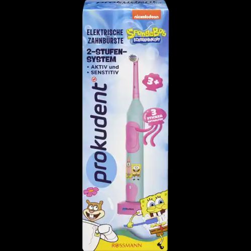 prokudent Kids Elektrische Zahnbürste Sponge Bob