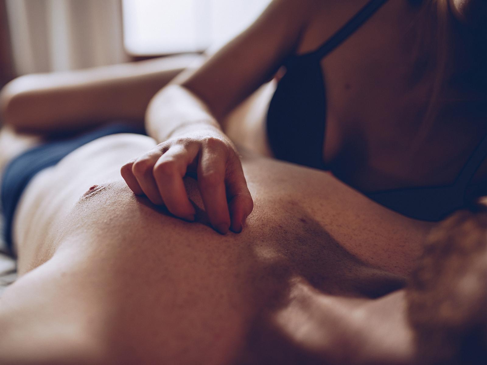 Durch massage orgasmus Wie führt