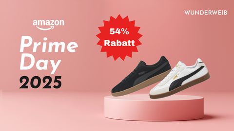 Puma Sneaker im Prime Day Sale 2025 - Foto: Wunderweib.de & iStock (Lemon_tm), PR