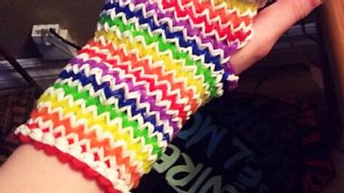 rainbow looms ideen - Foto: Screenshot Twitter/Brianna Barrett