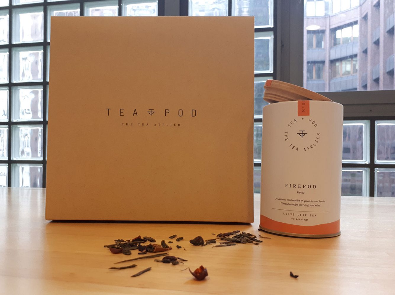 Der lose Tee von Teapod Atelier ist perfekt für einen Tag auf dem Sofa.