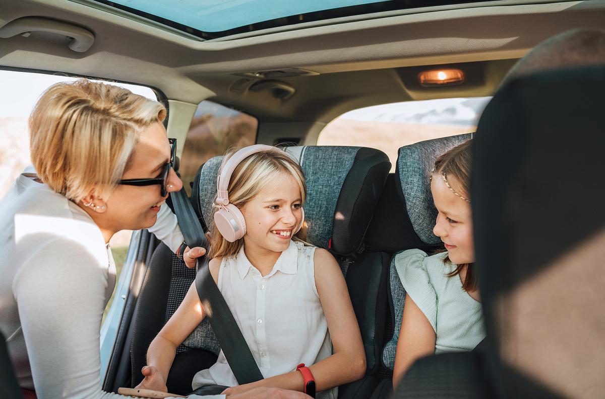 Familienreise mit dem Auto