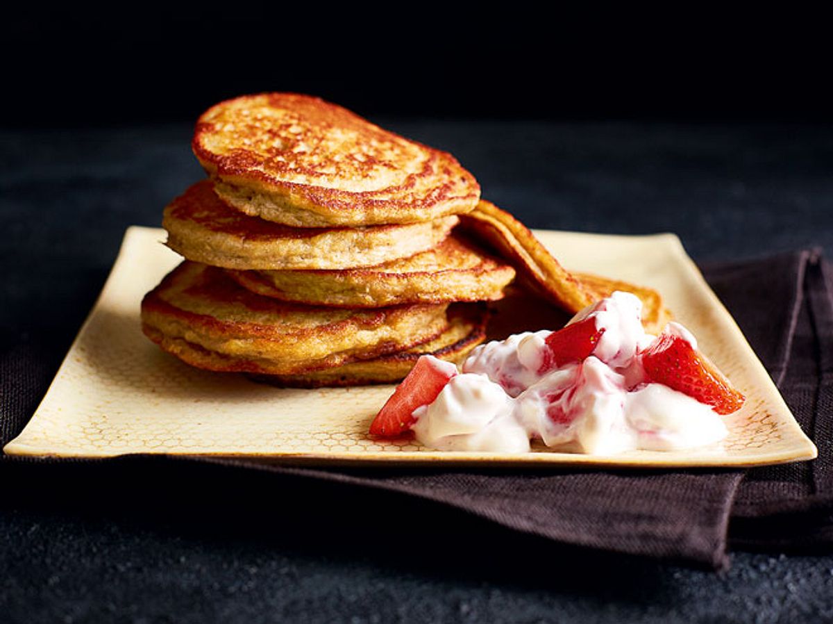 Rezept für gesunde Pancakes