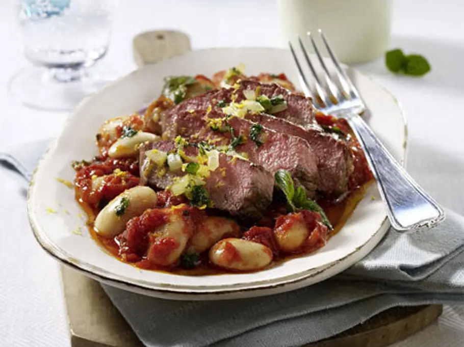 Atkins-Fans freuen sich: Rumpsteak mit Bohnen rezepte abnehmen