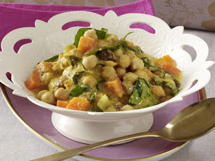 Schnelles & gesundes Rezept für Kichererbsen-Curry rezepte abnehmen